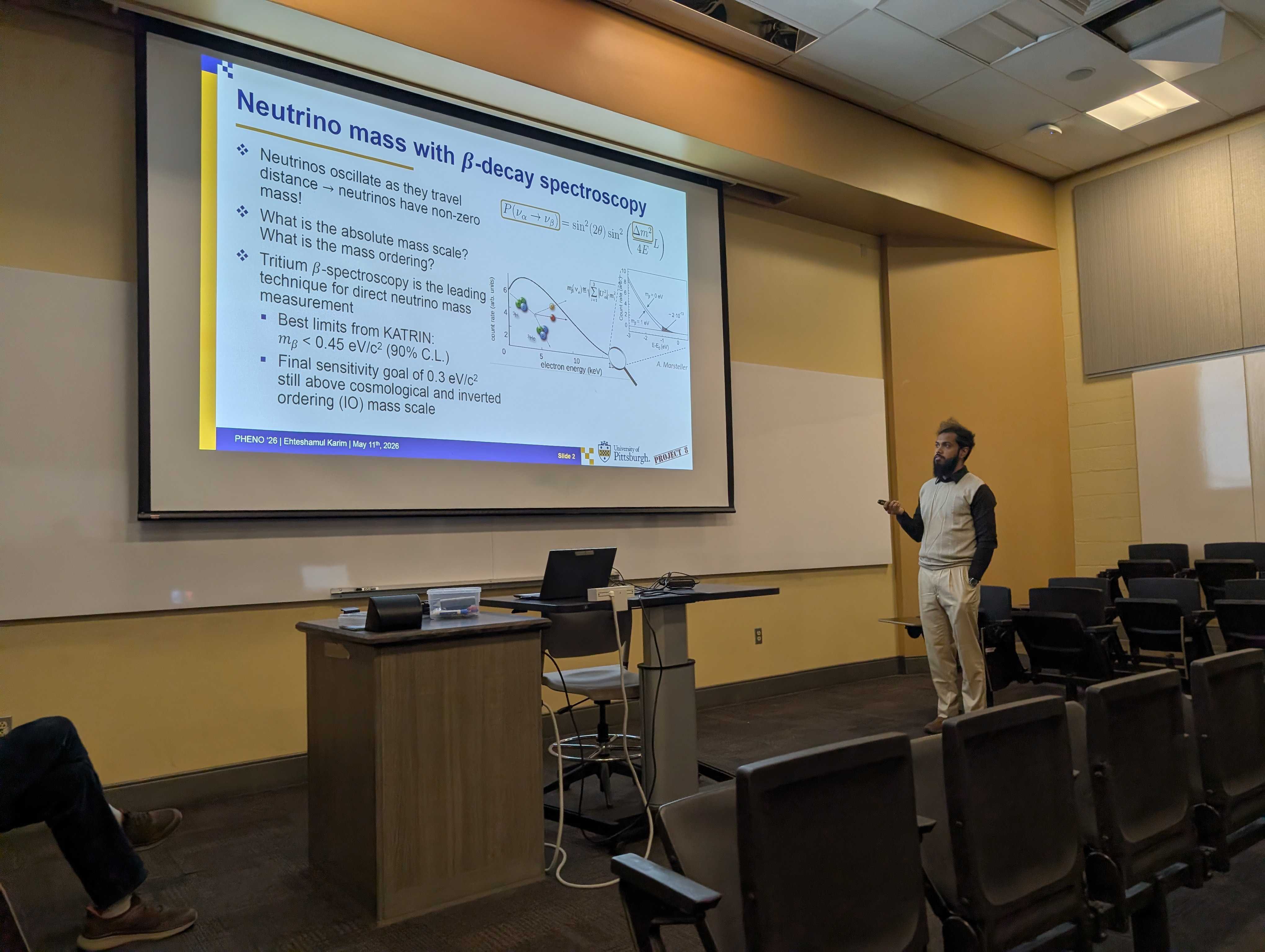 Ehteshamul (Adil) Karim presenting at Pheno 2026